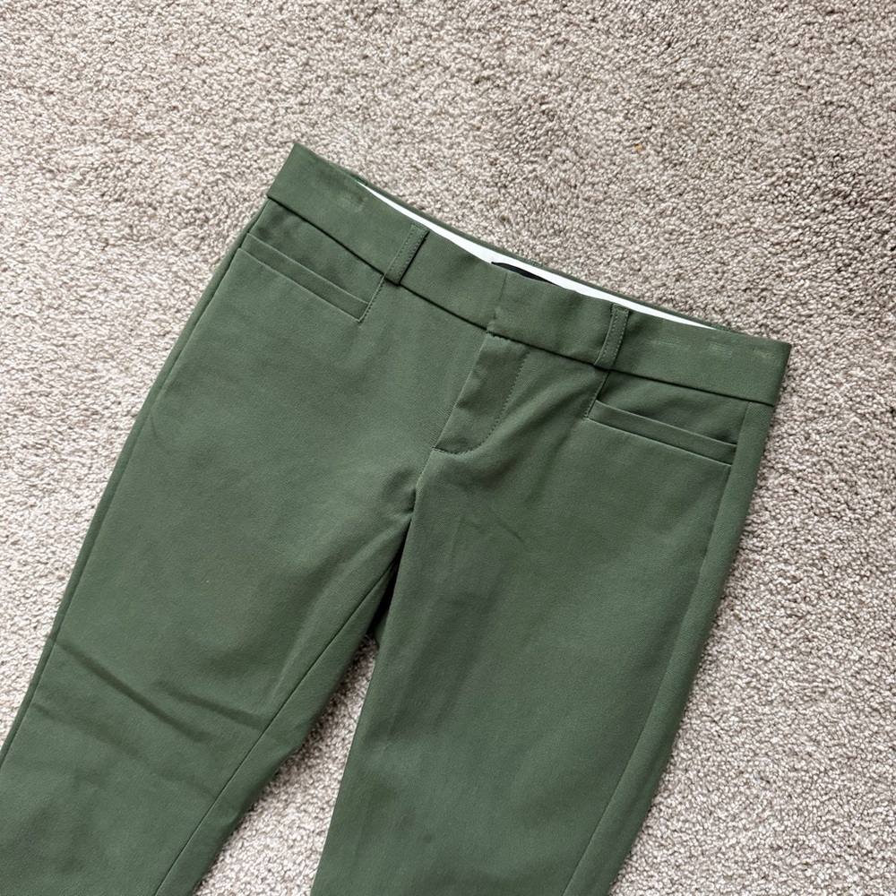 Banana Republic Olive Green Sloan Pants